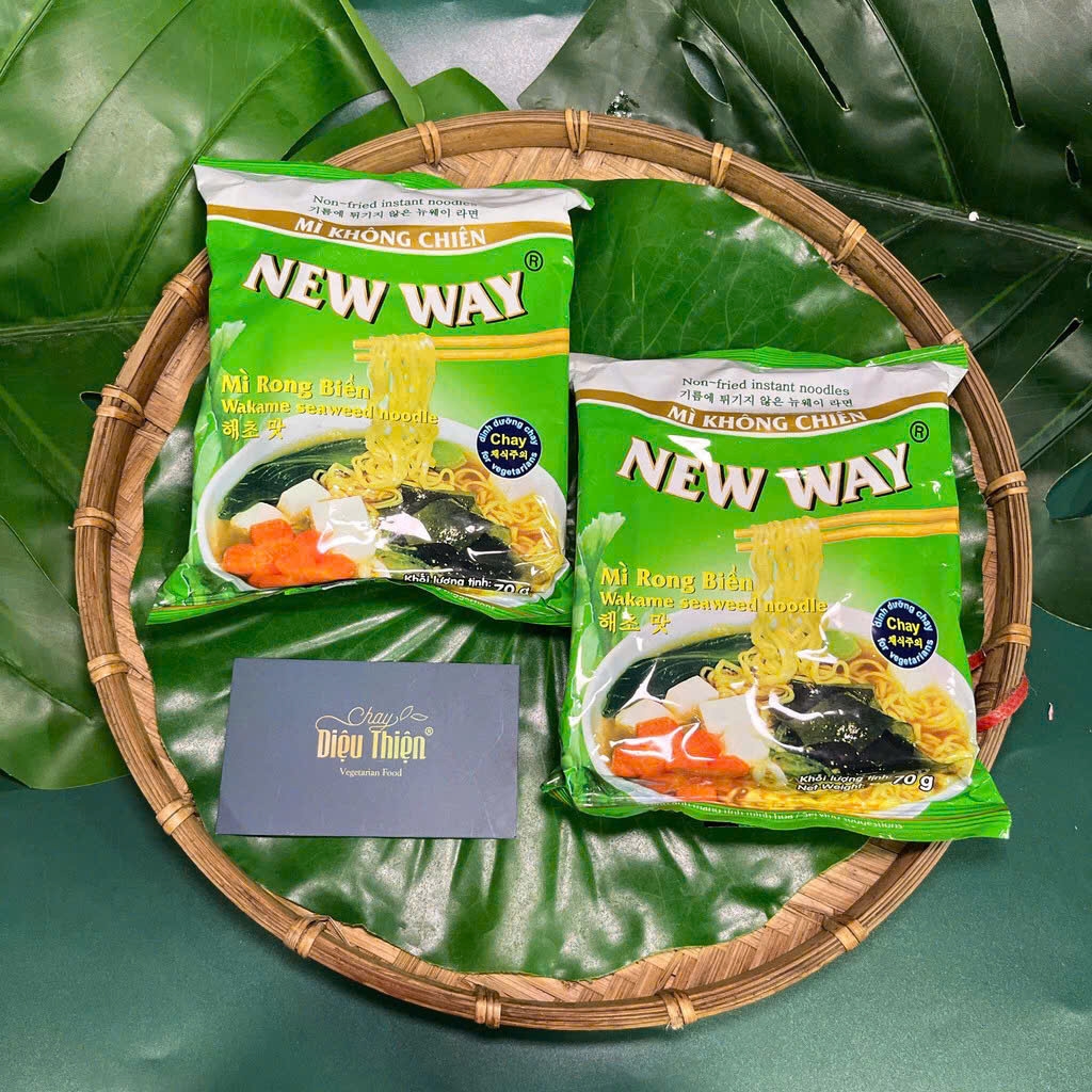Mì Rong Biển Newway – Mì Không Chiên Thanh Đạm, Dễ Nấu